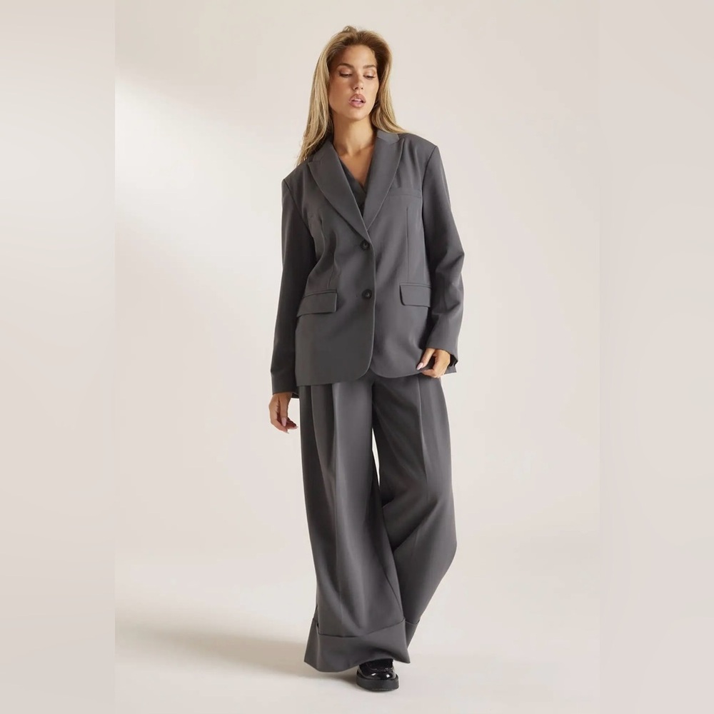 lounge Wide-Leg Trousers